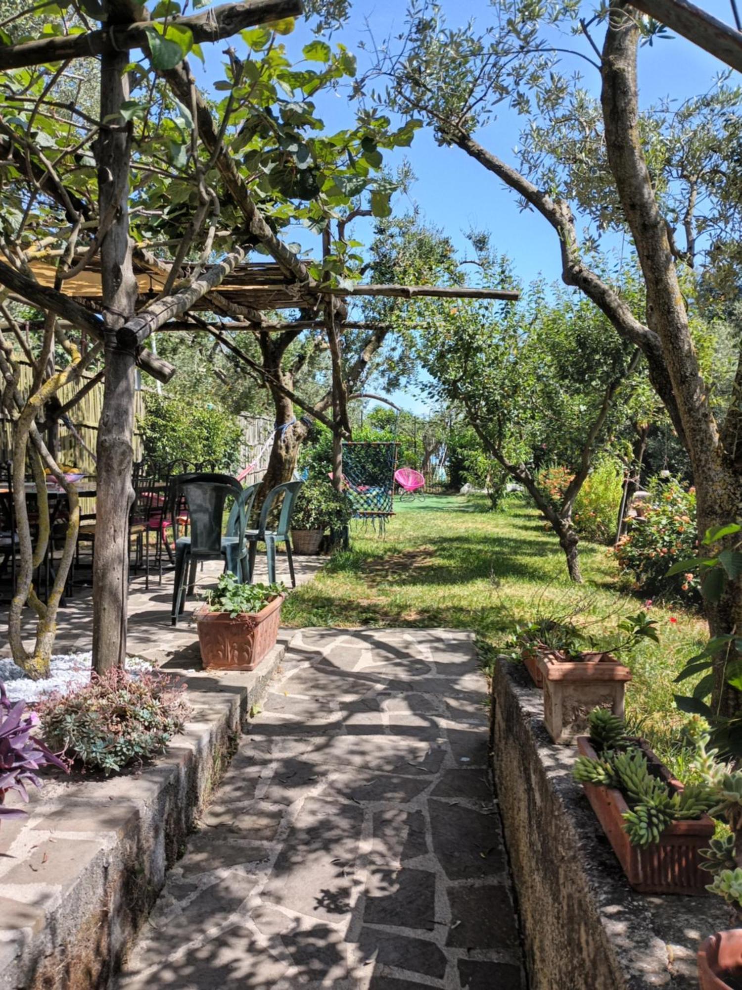 Amalfi Coast, Positano, Sorrento, Capri, Garden, Villa Carcara Colli di Fontanelle Exterior photo